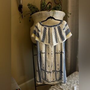 Bohemian strapless Dress- Free people